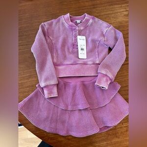 NWT! Splendid Waffle Knit Set